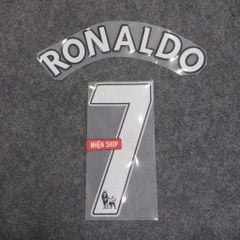 RONALDO #7 MANCHESTER UNITED SÂN NHÀ - NGOẠI HẠNG ANH 2007/08