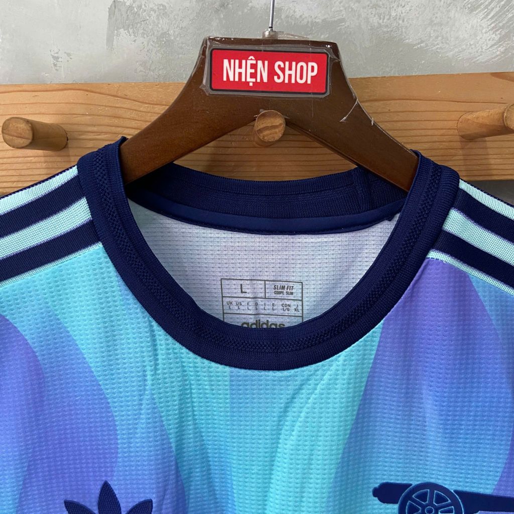 ÁO ĐẤU ARSENAL 2024/25 HÀNG THÁI SÂN KHÁCH THỨ BA XANH PLAYER
