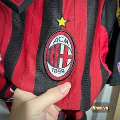 ÁO ĐẤU AC MILAN SÂN NHÀ MÙA GIẢI 2013/14 - AC MILAN HOME KIT 2013/14