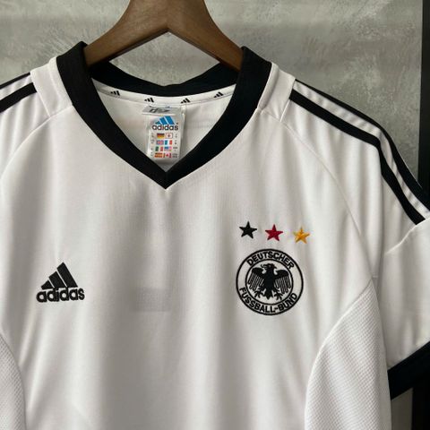 ÁO ĐẤU ĐỨC 2002 RETRO HÀNG THÁI SÂN NHÀ TRẮNG