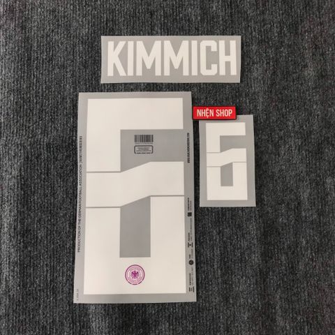 [AUTHENTIC - CHÍNH HÃNG] NAMESET KIMMICH#6 GERMANY SÂN KHÁCH 2024-25