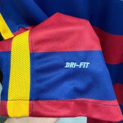 ÁO ĐẤU BARCELONA 2015/16 RETRO HÀNG THÁI SÂN NHÀ ĐỎ PHỐI XANH