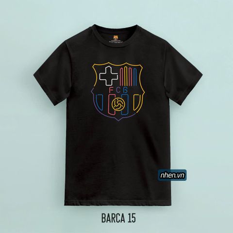 ÁO THUN BARCA - MÀU ĐEN