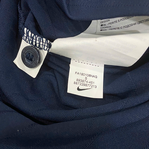 ÁO BÓNG ĐÁ TUYỂN PHÁP 2018/20 CHÍNH HÃNG SÂN NHÀ PLAYER POGBA #6 - S (ÂU) 893874-451