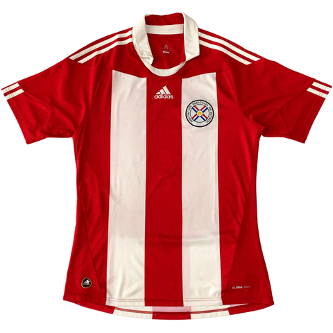 ÁO BÓNG ĐÁ TUYỂN PARAGUAY 2010/12 CHÍNH HÃNG SÂN NHÀ FAN - M (ÂU)