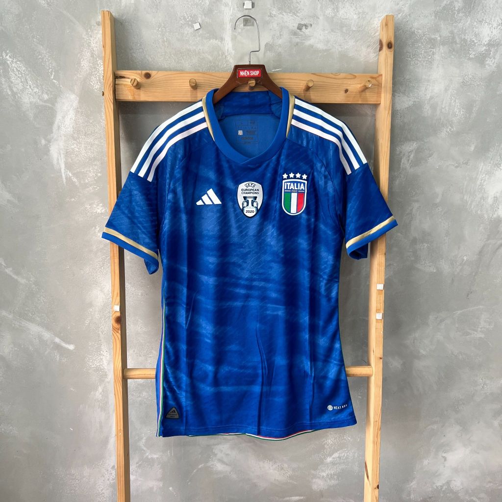 ÁO ĐẤU TUYỂN ITALY 2022/23 HÀNG THÁI SÂN NHÀ XANH PLAYER
