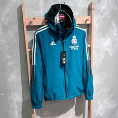 ÁO KHOÁC GIÓ REAL MADRID XANH MALLARD 2021-2022 -  REAL MADRID MALLARD JACKET