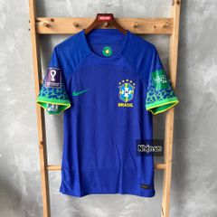 ÁO ĐẤU ĐỘI TUYỂN BRAZIL SÂN KHÁCH WORLD CUP 2022 - BẢN PLAYER - BRAZIL AWAY KIT 2022