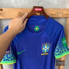 ÁO ĐẤU ĐỘI TUYỂN BRAZIL SÂN KHÁCH WORLD CUP 2022 - BẢN PLAYER - BRAZIL AWAY KIT 2022