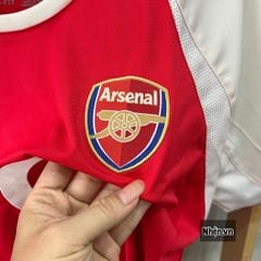 ÁO ĐẤU ARSENAL SÂN NHÀ MÙA GIẢI 2002/04 - ARSENAL RETRO HOME KIT 2002/04