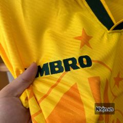 ÁO ĐẤU BRAZIL SÂN NHÀ RETRO 1994-96 - BRAZIL RETRO HOME KIT 1994-96