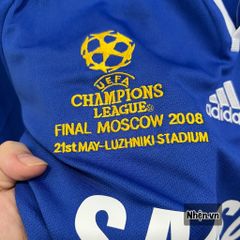 ÁO ĐẤU CHELSEA SÂN NHÀ 2008/09 BẢN THÁI - Final Moscow 2008