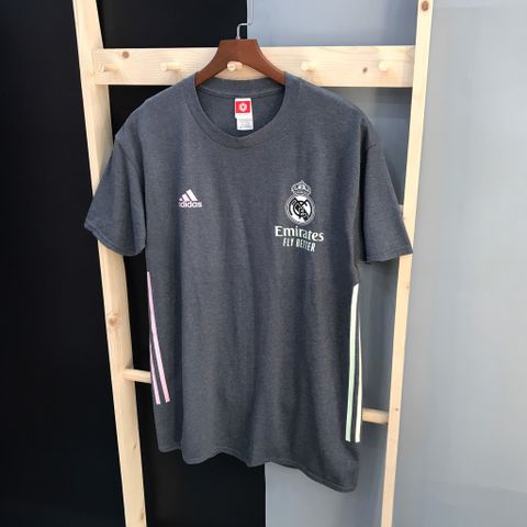 ÁO THUN REAL MADRID 20  - NEW COLOR 2021 - PHOM SIZE ÂU