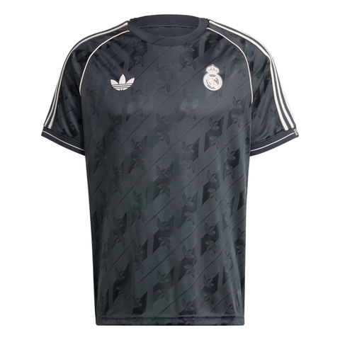 ÁO BÓNG ĐÁ REAL MADRID LFSTLR XÁM - JI9481