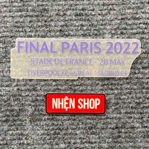 MATCH DETAILS CHUNG KẾT C1 PARIS 2022 AUTHENTIC REAL MADRID 2021/22 UCL