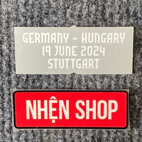 MATCH DETAILS GERMANY VS HUNGARY AUTHENTIC ĐỨC SÂN KHÁCH 2024 EURO
