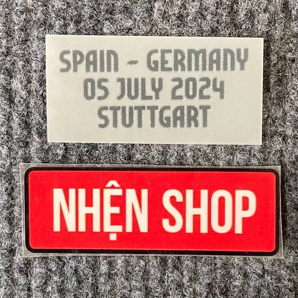 MATCH DETAILS SPAIN VS GERMANY AUTHENTIC ĐỨC SÂN NHÀ 2024 EURO