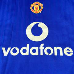ÁO BÓNG ĐÁ MANCHESTER UNITED 2005/06 CHÍNH HÃNG SÂN KHÁCH XANH RONALDO #7 - M (ÂU)