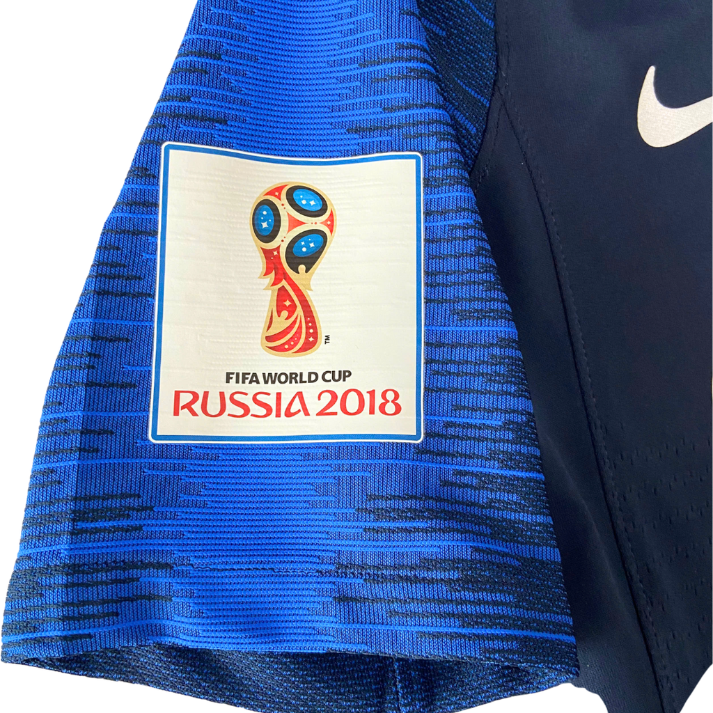 ÁO BÓNG ĐÁ TUYỂN PHÁP 2018/20 CHÍNH HÃNG SÂN NHÀ PLAYER POGBA #6 - S (ÂU) 893874-451