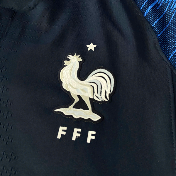 ÁO BÓNG ĐÁ TUYỂN PHÁP 2018/20 CHÍNH HÃNG SÂN NHÀ PLAYER POGBA #6 - S (ÂU) 893874-451