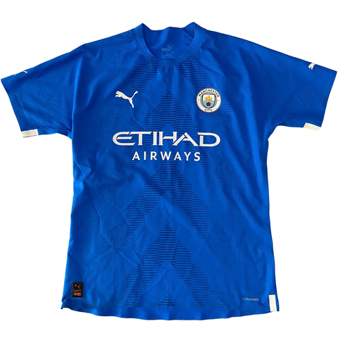 ÁO BÓNG ĐÁ THỦ MÔN MANCHESTER CITY 2022/23 CHÍNH HÃNG SÂN KHÁCH PLAYER - M (ÂU)
