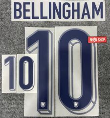 NAMESET BELLINGHAM 10 AUTHENTIC ANH SÂN NHÀ 2024 EURO & NATIONS LEAGUE