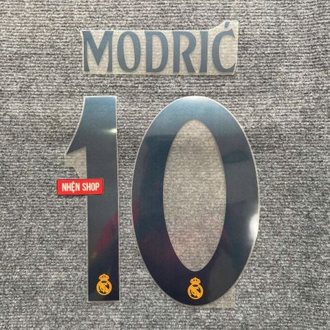 NAMESET MODRIC 10 AUTHENTIC REAL MADRID SÂN KHÁCH CAM 2024/25 UCL