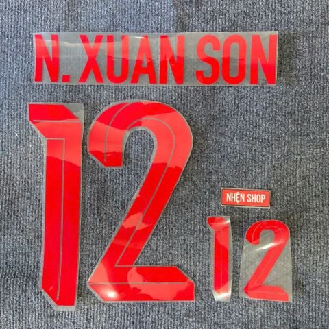 NAMESET N. XUAN SON 12 VIỆT NAM SÂN KHÁCH 2023/24 ASIAN CUP & ASEAN CUP