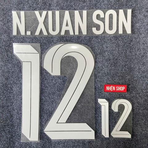 NAMESET N. XUAN SON 12 VIỆT NAM SÂN NHÀ 2023/24 ASIAN CUP & ASEAN CUP