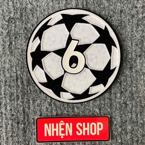 PATCH C1 CHAMPIONS LEAGUE SỐ 6 AUTHENTIC 2024/25 UCL