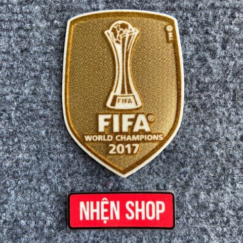 PATCH FIFA CLUB WORLD CHAMPIONS 2017 AUTHENTIC REAL MADRID 2017/18 UCL