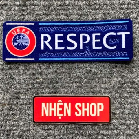 PATCH RESPECT AUTHENTIC 2013 - 2021 CHAMPIONS LEAGUE & EUROPA LEAGUE