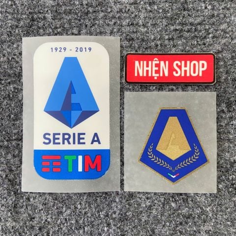 PATCH SERIE A & MVP LEGA CALCIO AUTHENTIC GIẢI VĐQG Ý 2019/20