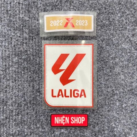 PATCH VÔ ĐỊCH 2023/23 & LALIGA AUTHENTIC BARCELONA 2023/24 LALIGA