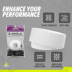 QUẤN CÁN JOOLA PREMIUM OVERGRIP (4-PACK) - TRẮNG