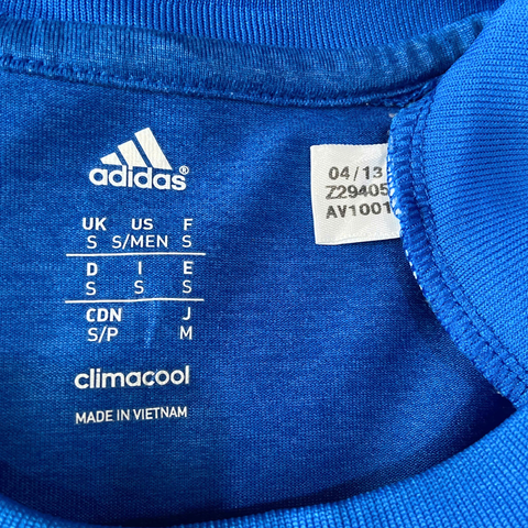 ÁO BÓNG ĐÁ REAL MADRID 2013/14 CHÍNH HÃNG SÂN KHÁCH FAN - S (ÂU)