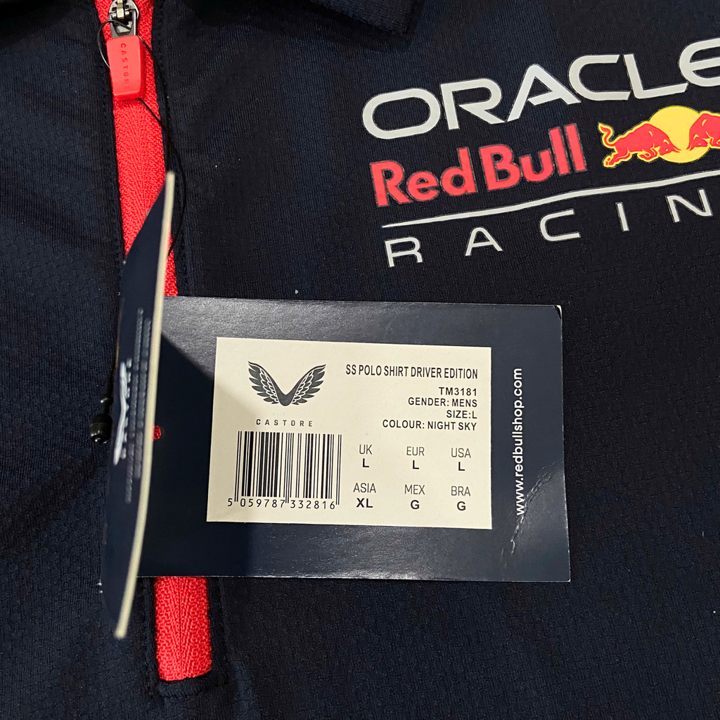 ÁO RED BULL RACING F1 MAX VERSTAPPED TEM POLO 2023 - L
