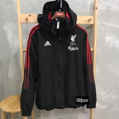 ÁO KHOÁC GIÓ LIVERPOOL ĐEN 2021-2022 - LIVERPOOL BLACK JACKET