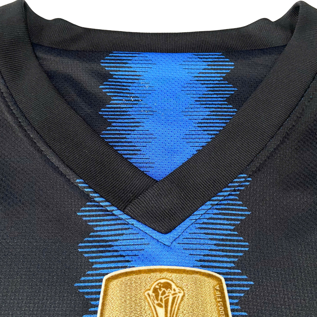 ÁO BÓNG ĐÁ INTER MILAN 2010/11 CHÍNH HÃNG SÂN NHÀ  FAN NAGATOMO #55 - S (ÂU)