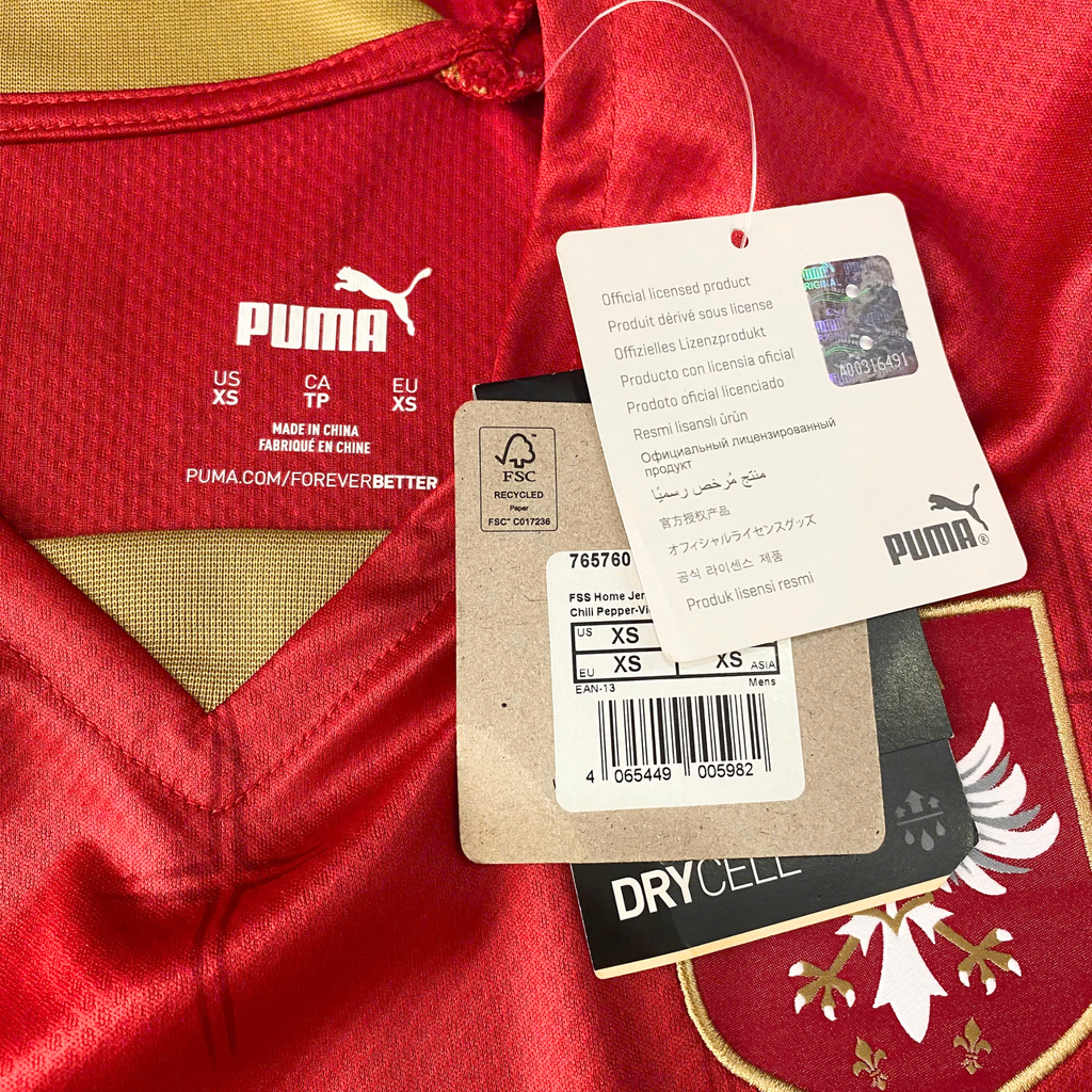 ÁO BÓNG ĐÁ SERBIA 2022/23 CHÍNH HÃNG ĐỎ SÂN NHÀ FAN - XS (ÂU)