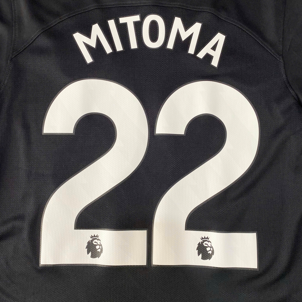 ÁO BÓNG ĐÁ BRIGHTON & HOVE 2023/24 CHÍNH HÃNG SÂN KHÁCH FAN MITOMA #22 - M (ÂU)