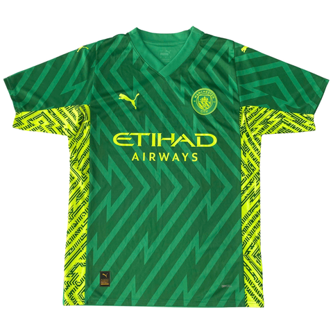 BỘ BÓNG ĐÁ THỦ MÔN MANCHESTER CITY 2023/24 CHÍNH HÃNG FAN - M (ÂU)