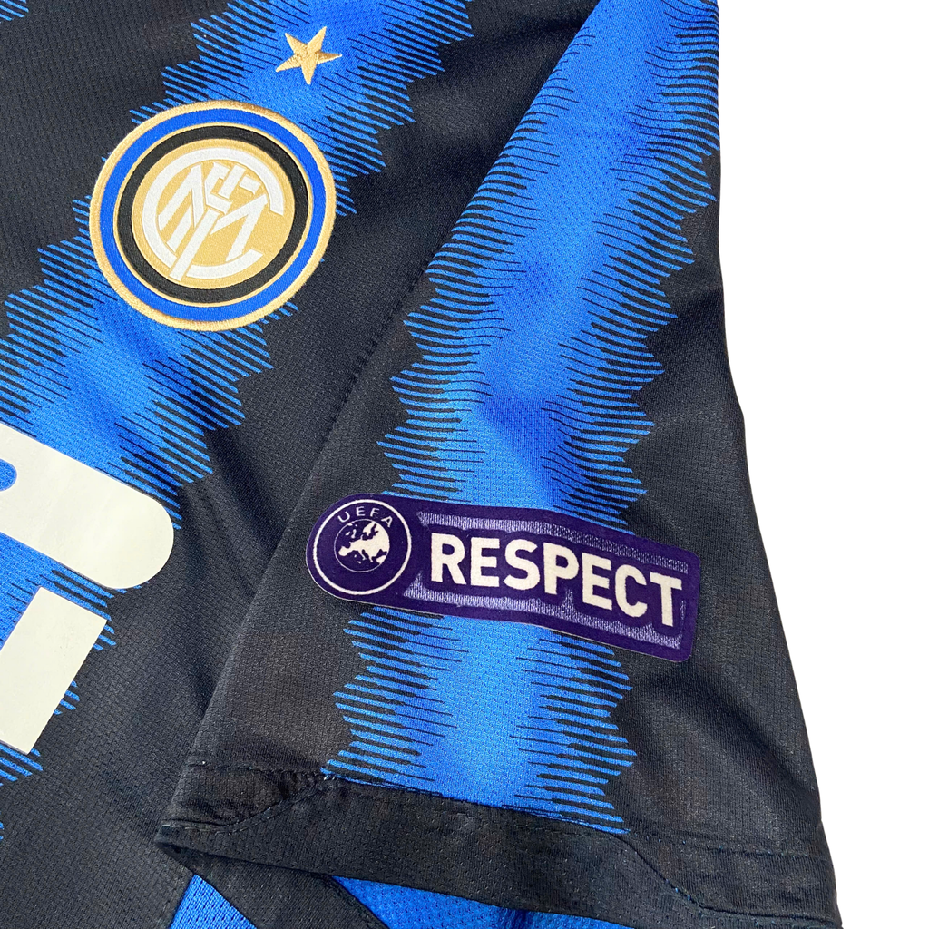ÁO BÓNG ĐÁ INTER MILAN 2010/11 CHÍNH HÃNG SÂN NHÀ  FAN NAGATOMO #55 - S (ÂU)