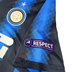 ÁO BÓNG ĐÁ INTER MILAN 2010/11 CHÍNH HÃNG SÂN NHÀ  FAN NAGATOMO #55 - S (ÂU)