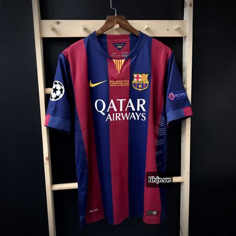 ÁO ĐẤU BARCELONA SÂN NHÀ 2014/15 BẢN THÁI - Final BERLIN 2015