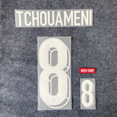 NAMESET TCHOUAMENI 8 AUTHENTIC PHÁP SÂN NHÀ 2024 EURO & NATIONS LEAGUE