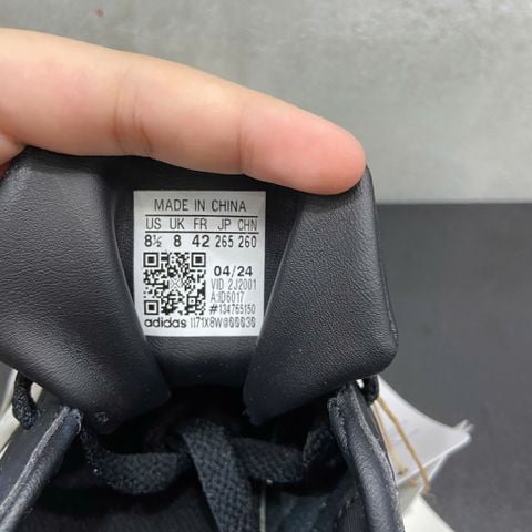 GIÀY ADIDAS VL COURT 2.0 'CORE BLACK' ID6017