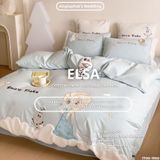  Bộ Chăn Ga Cotton Linen Kids - ELSA 