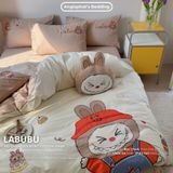  Bộ Chăn Ga Cotton Linen Kids - LABUBU 