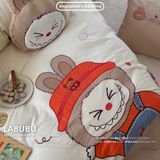  Bộ Chăn Ga Cotton Linen Kids - LABUBU 